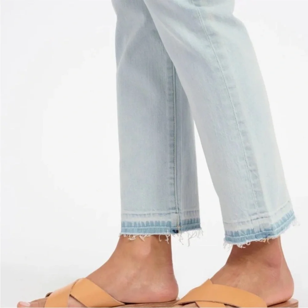 Splendid 29 Jeans Easy Slim Release Hem Crop Jean light wash NWT - Picture 10 of 11